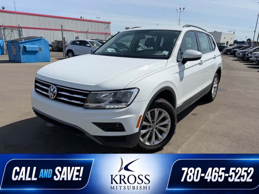 Pure White 2020 Volkswagen Tiguan SUV / Crossover Front-Wheel Drive 8-Speed Automatic Overdrive