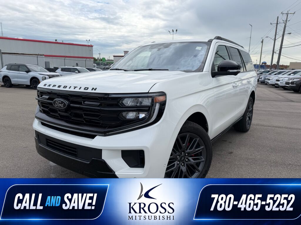 White 2025 Ford Expedition SUV / Crossover Four-Wheel Drive Automatic