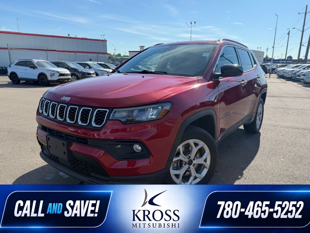 Red Hot Pearlcoat 2025 Jeep Compass SUV / Crossover 8-Speed Automatic Overdrive