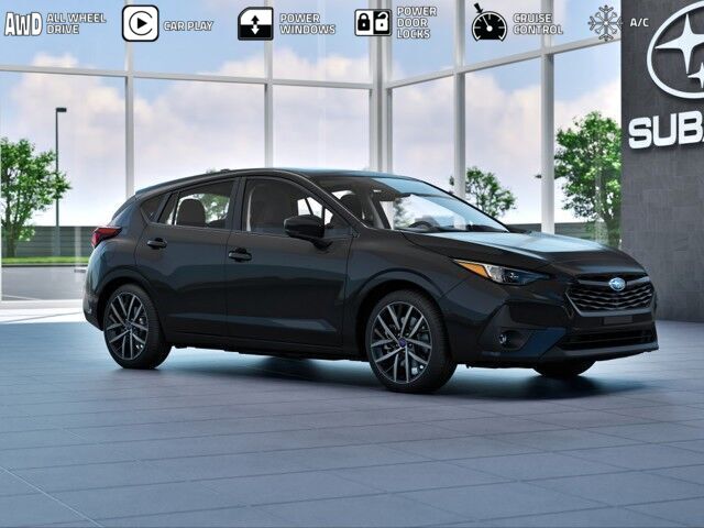 CRYSTAL BLACK SILICA 2026 Subaru Impreza Wagon All-Wheel Drive Continuously Variable Transmission