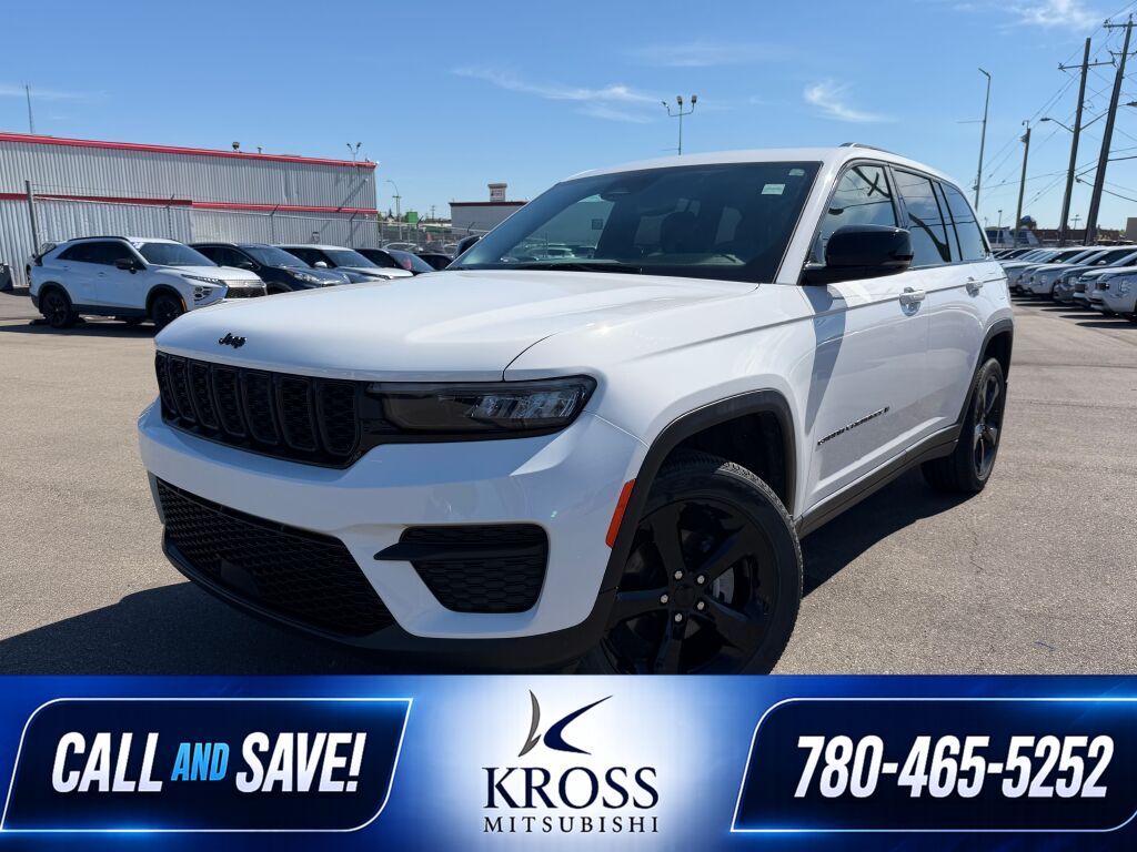 Bright White Clearcoat 2025 Jeep Grand Cherokee SUV / Crossover Four-Wheel Drive 8-Speed Automatic Overdrive