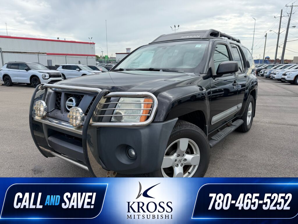 Super Black 2007 Nissan Xterra SUV / Crossover Four-Wheel Drive 5-Speed Automatic