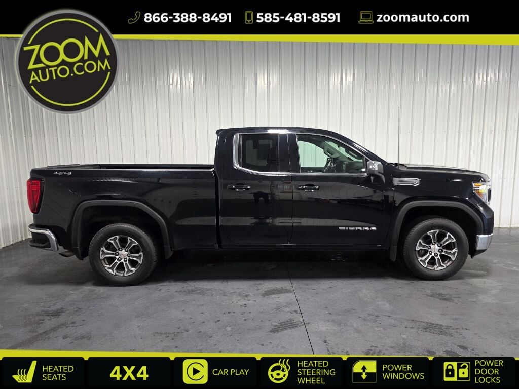 Black 2021 GMC Sierra 1500 Pickup Truck Four-Wheel Drive 8-Speed Automatic
