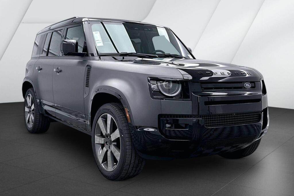 Gray (Carpathian Grey Premium Metallic) 2026 Land Rover Defender SUV / Crossover All-Wheel Drive Automatic