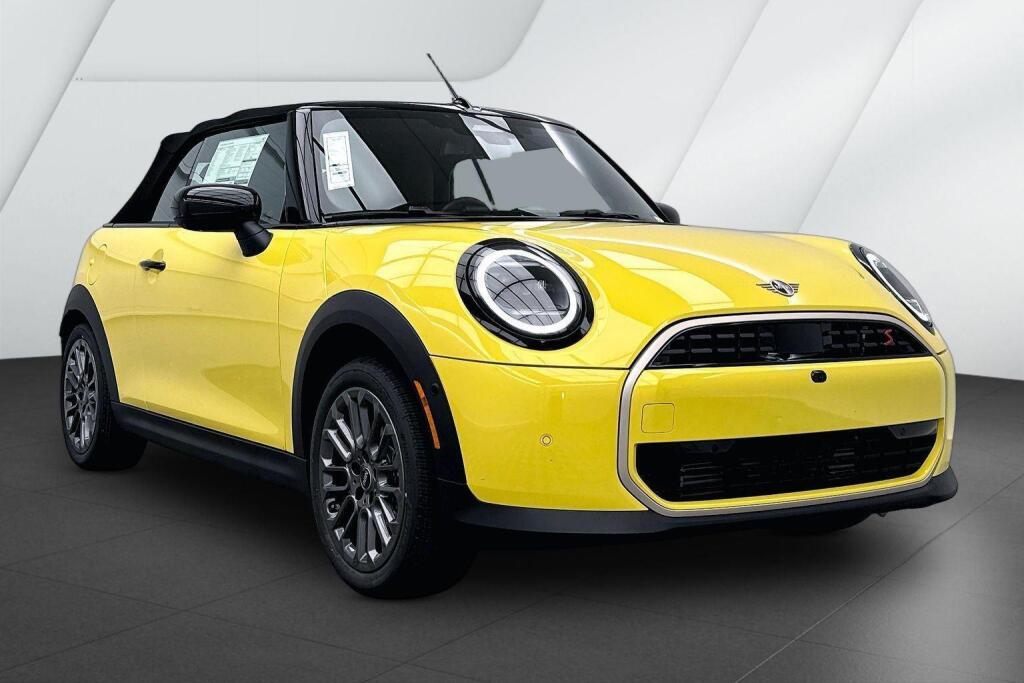 Sunny Side Yellow 2026 MINI Cooper Convertible Front-Wheel Drive 7-Speed Dual Clutch