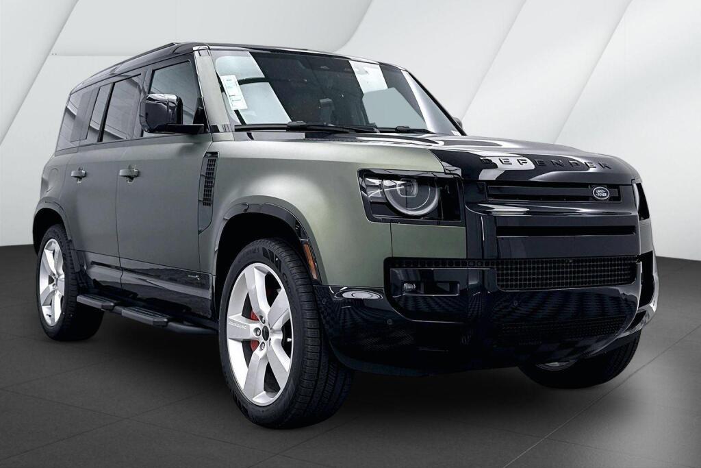 Woolstone Green Metallic 2026 Land Rover Defender SUV / Crossover All-Wheel Drive Automatic