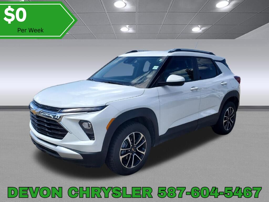 White 2025 Chevrolet Trailblazer SUV / Crossover Four-Wheel Drive 9-Speed Automatic