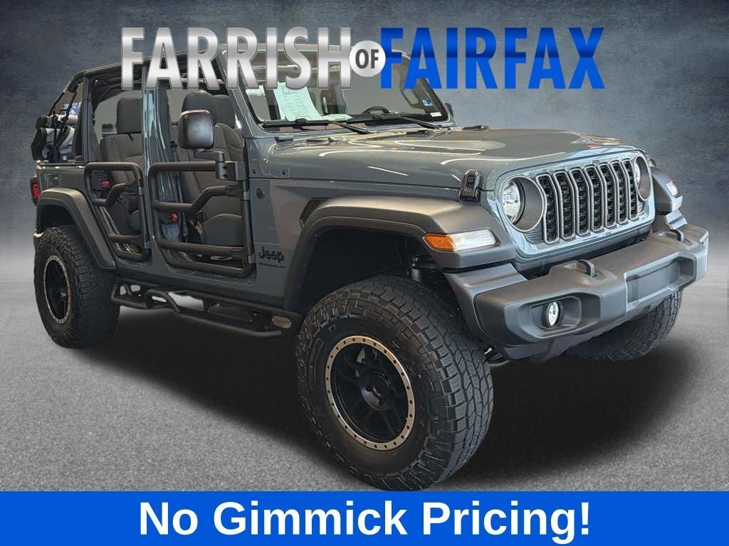 Anvil Clear-Coat Exterior Paint 2026 Jeep Wrangler SUV / Crossover Four-Wheel Drive 8-Speed Automatic