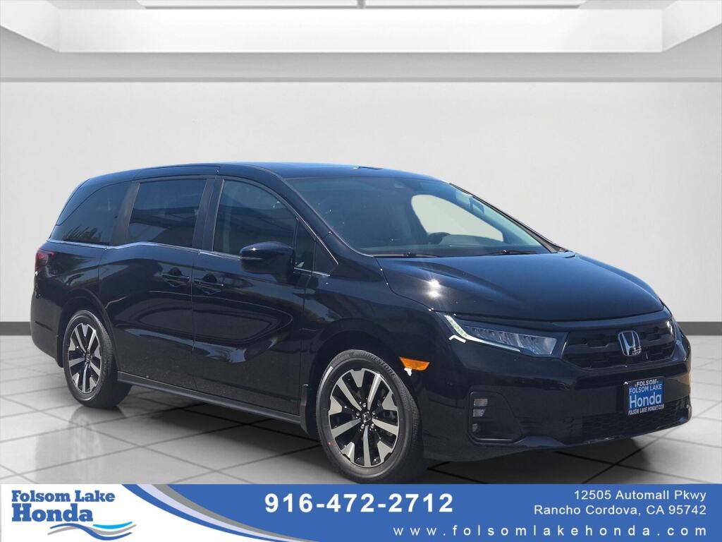 Crystal Black Pearl 2026 Honda Odyssey Minivan Front-Wheel Drive Automatic