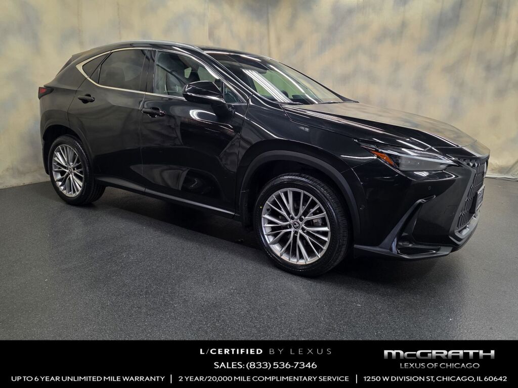 Black (Caviar) 2024 Lexus NX Hybrid SUV / Crossover All-Wheel Drive 6-Speed CVT