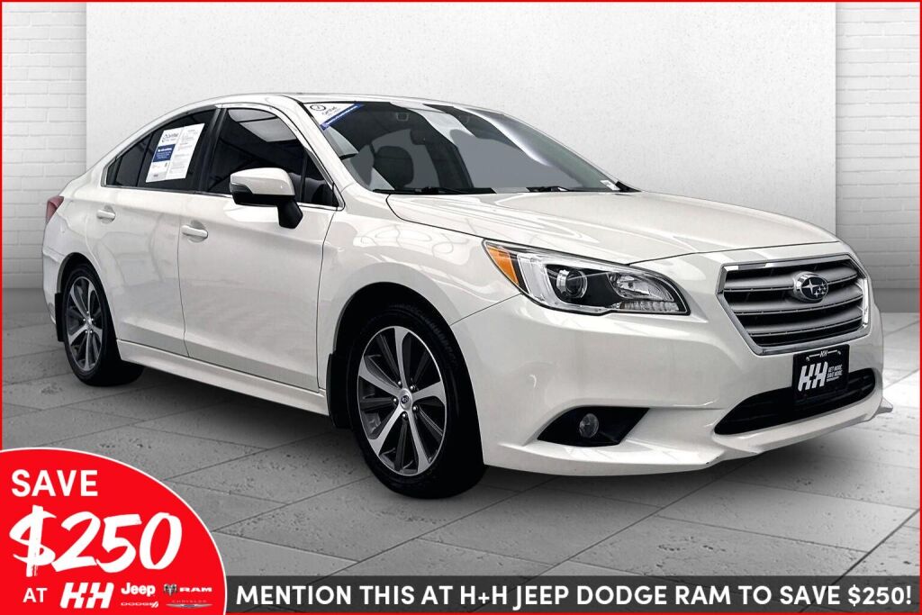 Crystal White Pearl 2017 Subaru Legacy Sedan All-Wheel Drive Continuously Variable Transmission