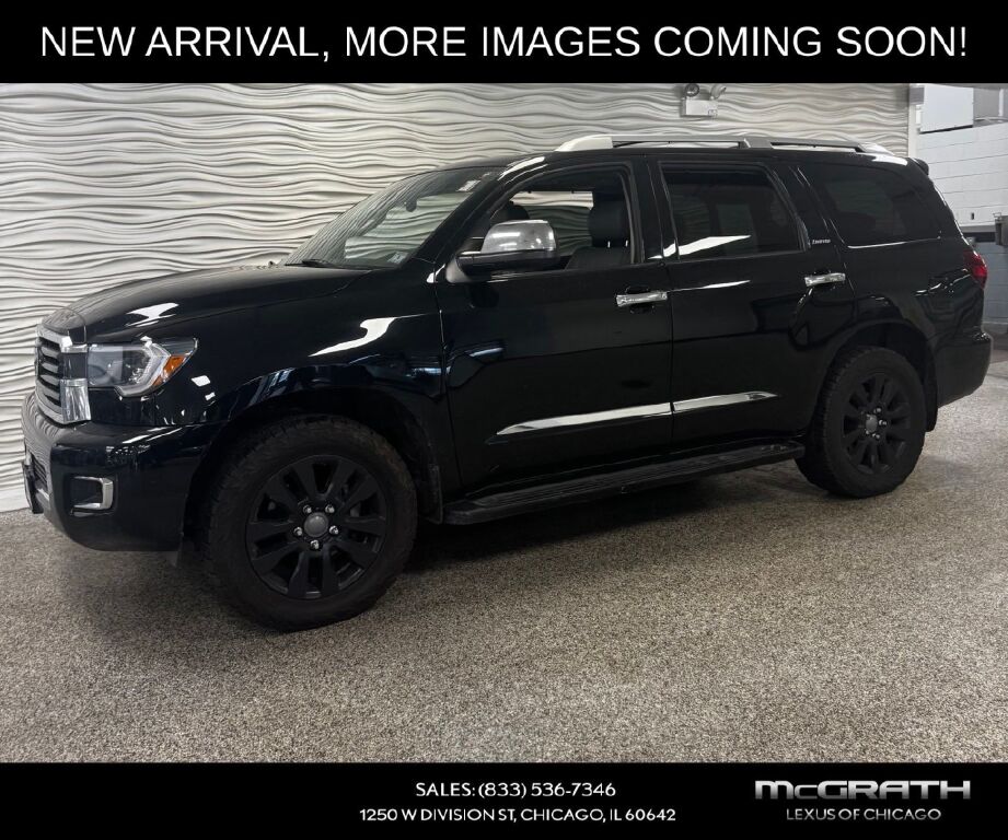 Midnight Black Metallic 2019 Toyota Sequoia SUV / Crossover Four-Wheel Drive 6-Speed Automatic