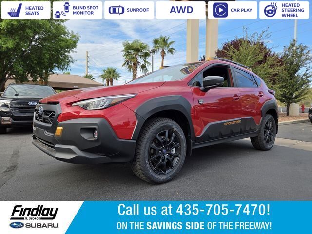 LITHIUM RED PEARL 2026 Subaru Crosstrek SUV / Crossover All-Wheel Drive Continuously Variable Transmission