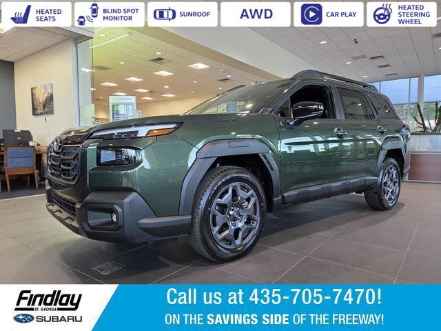 DEEP EMERALD GREEN PEARL 2026 Subaru Outback SUV / Crossover All-Wheel Drive Continuously Variable Transmission