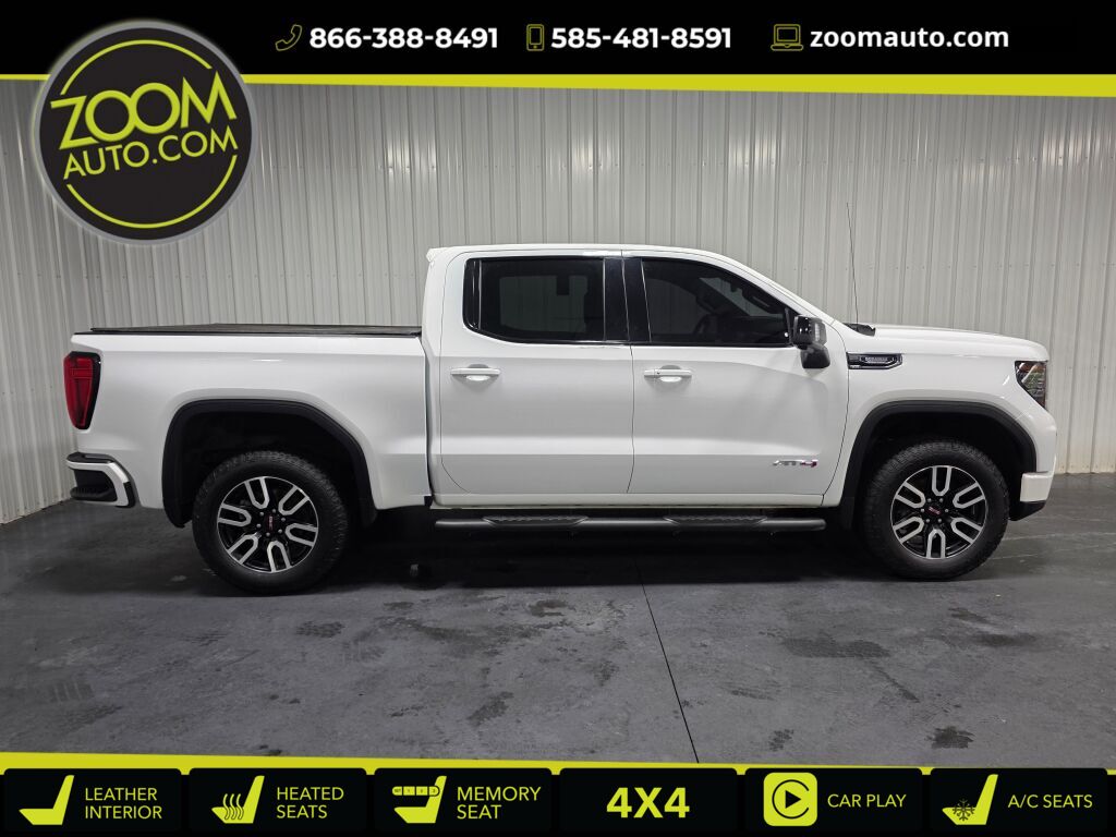 White 2022 GMC Sierra 1500 Pickup Truck Four-Wheel Drive Automatic