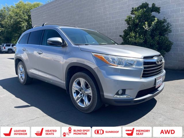 Silver Sky Metallic 2016 Toyota Highlander SUV / Crossover All-Wheel Drive 6-Speed Automatic Overdrive