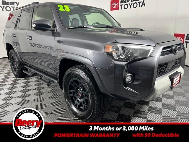 Magnetic Gray Metallic 2023 Toyota 4Runner SUV / Crossover Four-Wheel Drive 5-Speed Automatic