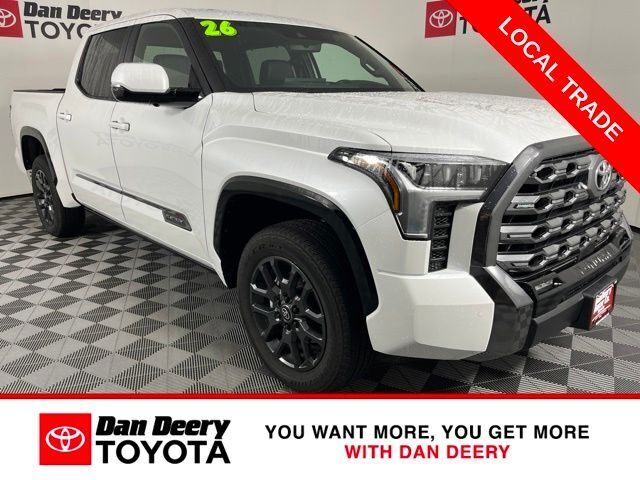 White (Wind Chill Pearl) 2026 Toyota Tundra Pickup Truck Four-Wheel Drive Automatic