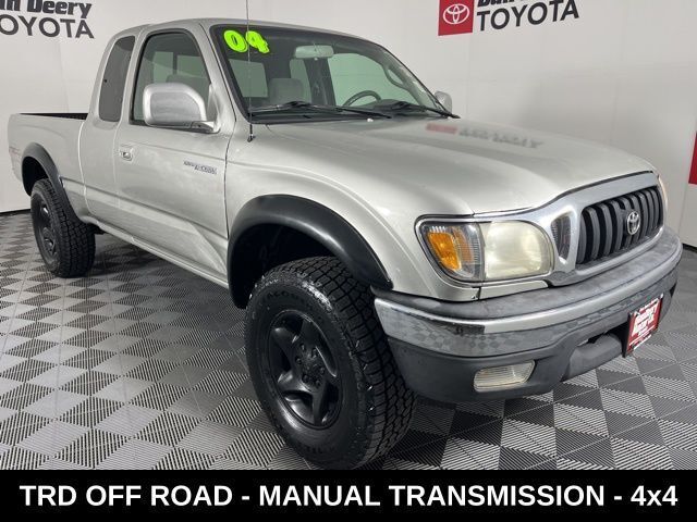 Lunar Mist Metallic 2004 Toyota Tacoma Pickup Truck 5-Speed Manual Overdrive