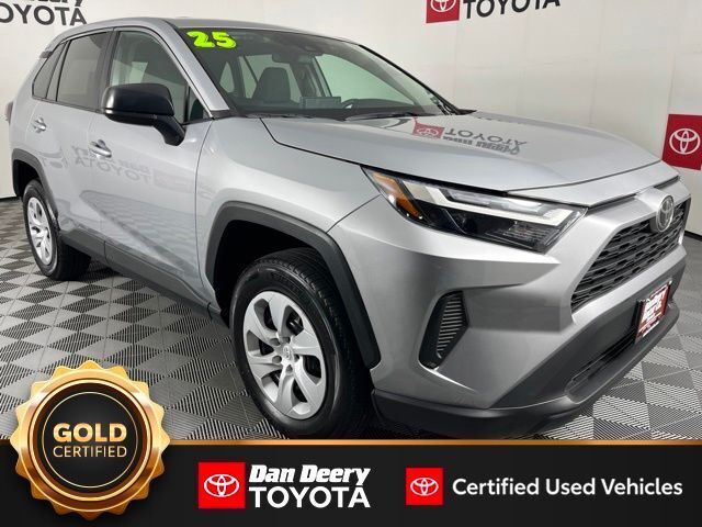 Silver Sky Metallic 2025 Toyota RAV4 SUV / Crossover All-Wheel Drive 8-Speed Automatic