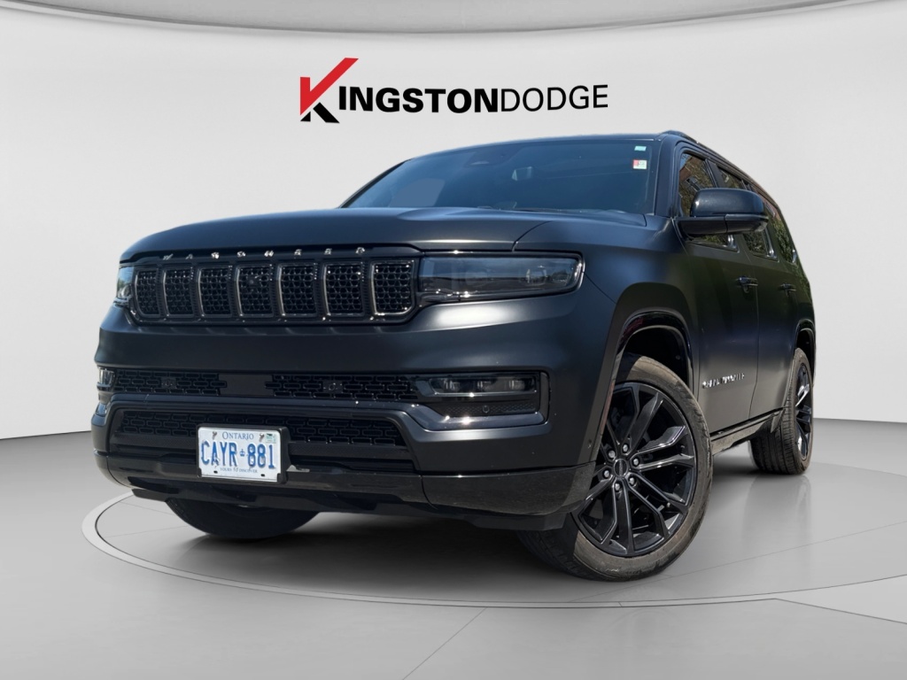 Diamond Black Crystal Pearl 2023 Jeep Grand Wagoneer SUV / Crossover Four-Wheel Drive 8-Speed Automatic