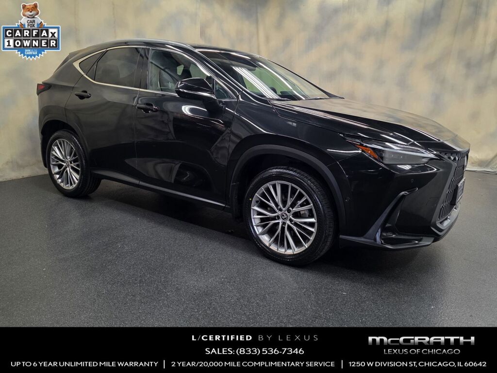 Black (Caviar) 2024 Lexus NX Hybrid SUV / Crossover All-Wheel Drive 6-Speed CVT