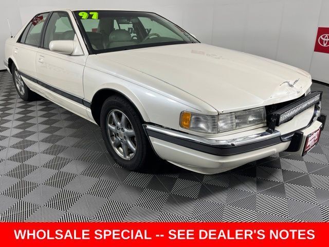 Diamond White 1997 Cadillac Seville Sedan Front-Wheel Drive 4-Speed Automatic