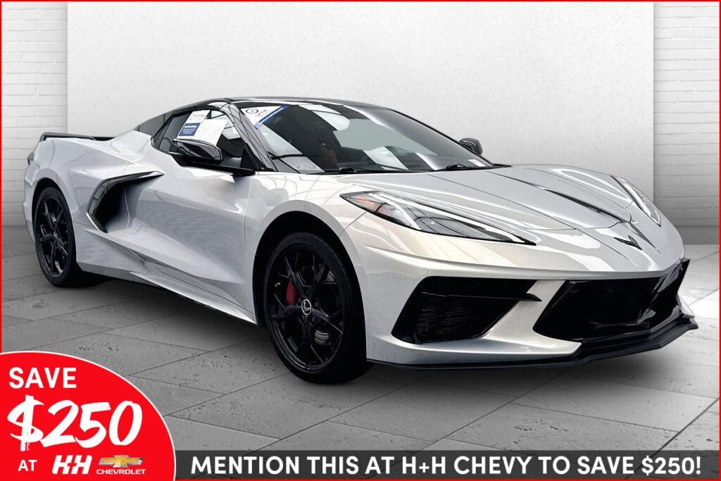 Silver Flare Metallic 2021 Chevrolet Corvette Convertible Rear-Wheel Drive 8-Speed Automatic