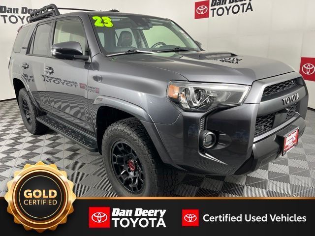 Magnetic Gray Metallic 2023 Toyota 4Runner SUV / Crossover Four-Wheel Drive 5-Speed Automatic