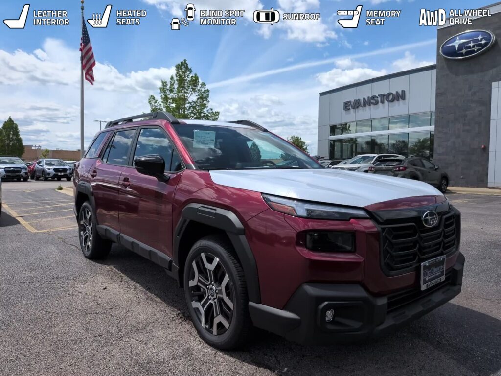 CRIMSON RED PEARL 2026 Subaru Outback SUV / Crossover All-Wheel Drive Continuously Variable Transmission