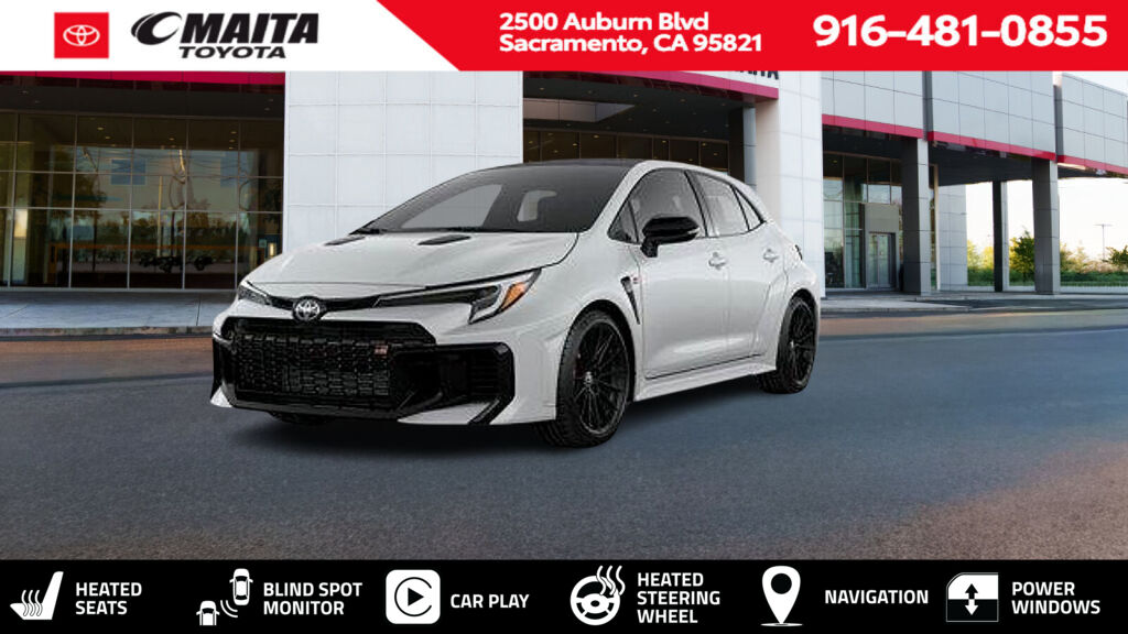 Ice Cap 2026 Toyota GR Corolla Hatchback All-Wheel Drive 8-Speed Dual Clutch