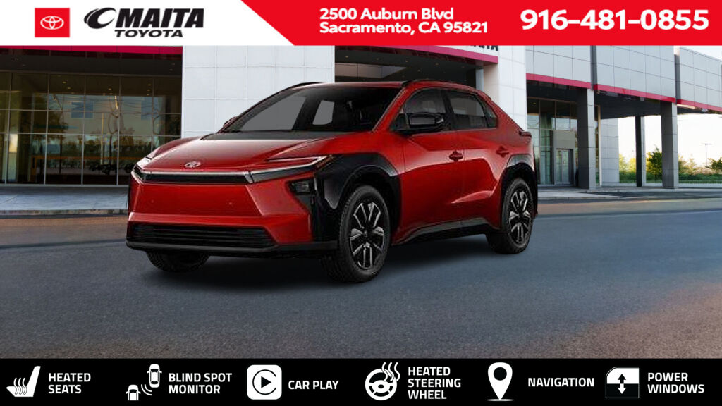 Supersonic Red 2026 Toyota bZ SUV / Crossover Front-Wheel Drive 1-Speed Automatic