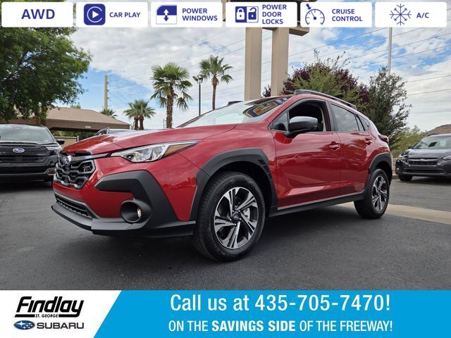 LITHIUM RED PEARL 2026 Subaru Crosstrek SUV / Crossover All-Wheel Drive Continuously Variable Transmission