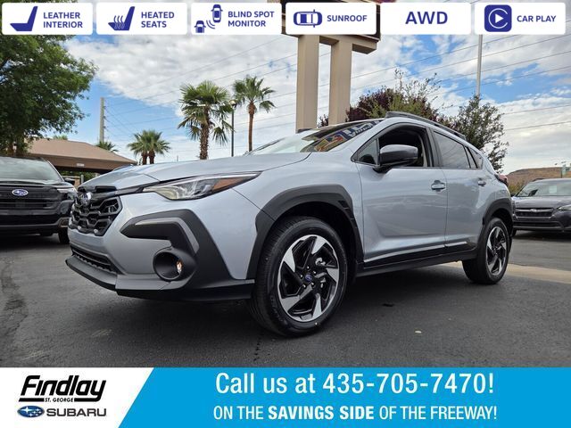 ICE SILVER METALLIC 2026 Subaru Crosstrek SUV / Crossover All-Wheel Drive Continuously Variable Transmission