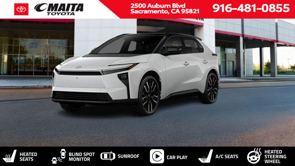 Wind Chill Pearl with Midnight Black Metallic roof 2026 Toyota bZ SUV / Crossover All-Wheel Drive 1-Speed Automatic
