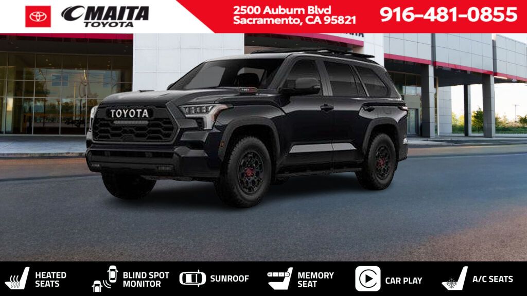 Midnight Black Metallic 2026 Toyota Sequoia SUV / Crossover Four-Wheel Drive Automatic