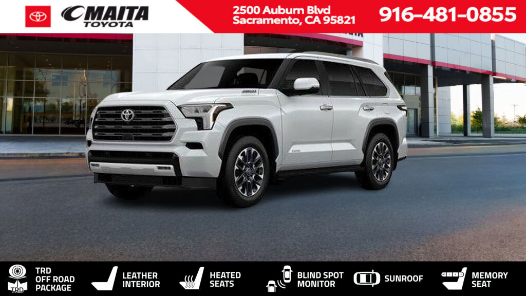 White (Wind Chill Pearl) 2026 Toyota Sequoia SUV / Crossover Four-Wheel Drive Automatic