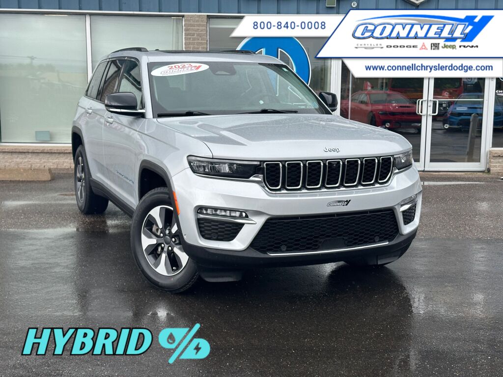 SILVER ZYNITH 2023 Jeep Grand Cherokee 4xe SUV / Crossover 8-Speed Automatic