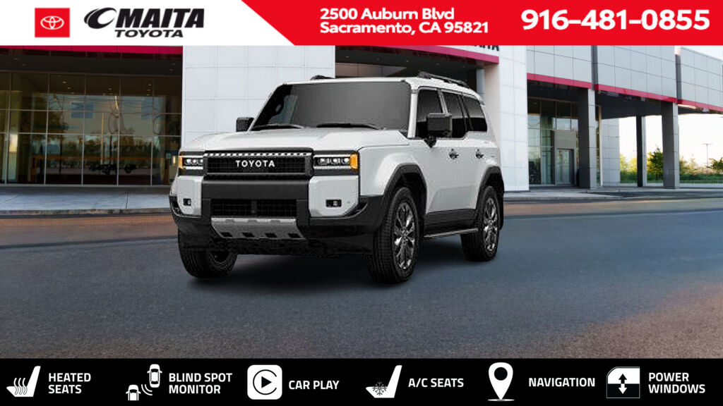 White (Wind Chill Pearl) 2027 Toyota Land Cruiser SUV / Crossover 8-Speed Automatic