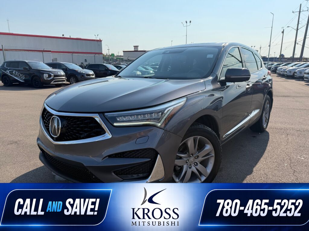 Gray (Modern Steel Metallic) 2021 Acura RDX SUV / Crossover 10-Speed Automatic