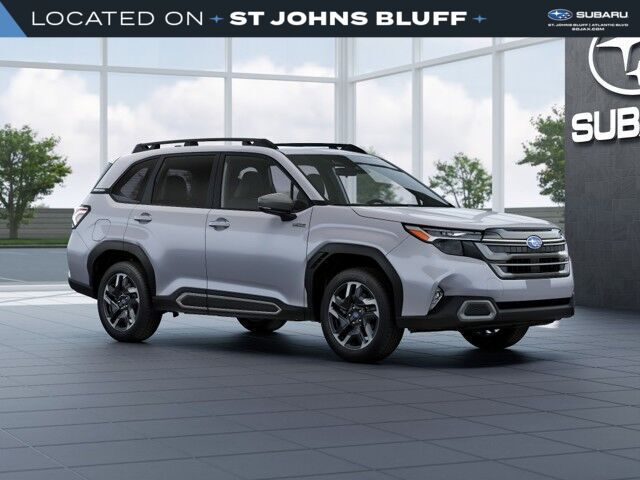 ICE SILVER METALLIC 2026 Subaru Forester Hybrid SUV / Crossover All-Wheel Drive Continuously Variable Transmission