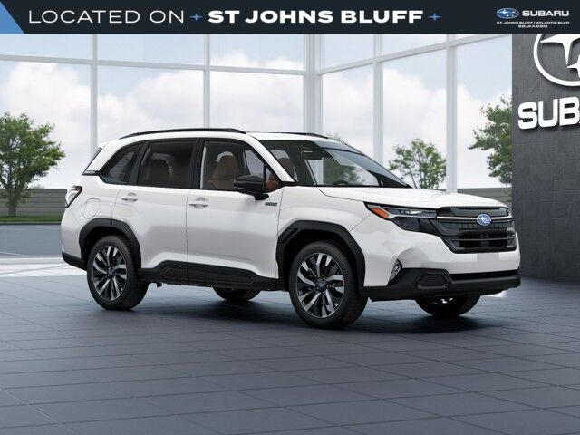 CRYSTAL WHITE PEARL 2026 Subaru Forester Hybrid SUV / Crossover All-Wheel Drive Continuously Variable Transmission