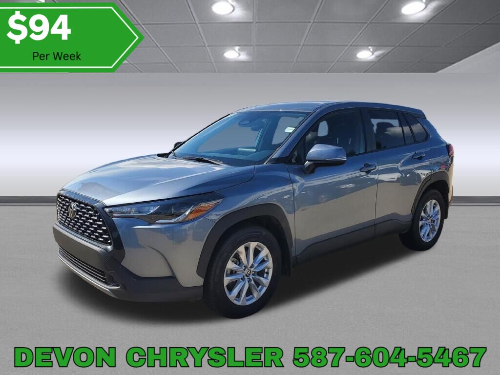 Gray 2023 Toyota Corolla Cross SUV / Crossover Front-Wheel Drive Continuously Variable Transmission