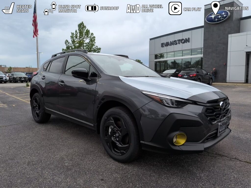 MAGNETITE GRAY PEARL 2026 Subaru Crosstrek Hybrid SUV / Crossover All-Wheel Drive Continuously Variable Transmission