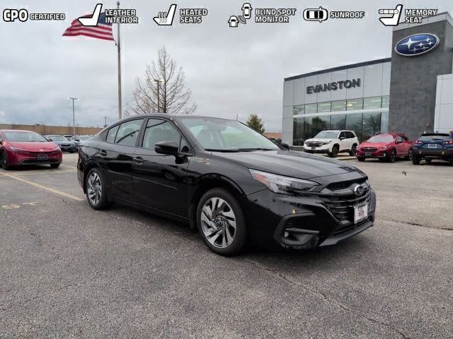 Crystal Black Silica 2025 Subaru Legacy Sedan All-Wheel Drive Continuously Variable Transmission