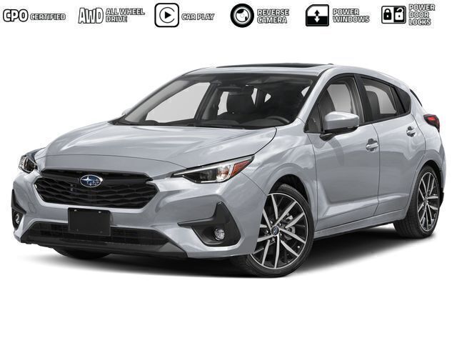 Ice Silver Metallic 2025 Subaru Impreza Wagon All-Wheel Drive Continuously Variable Transmission