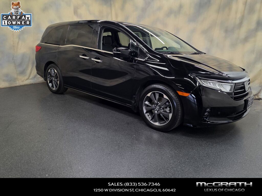 Crystal Black Pearl 2024 Honda Odyssey Minivan Front-Wheel Drive Automatic