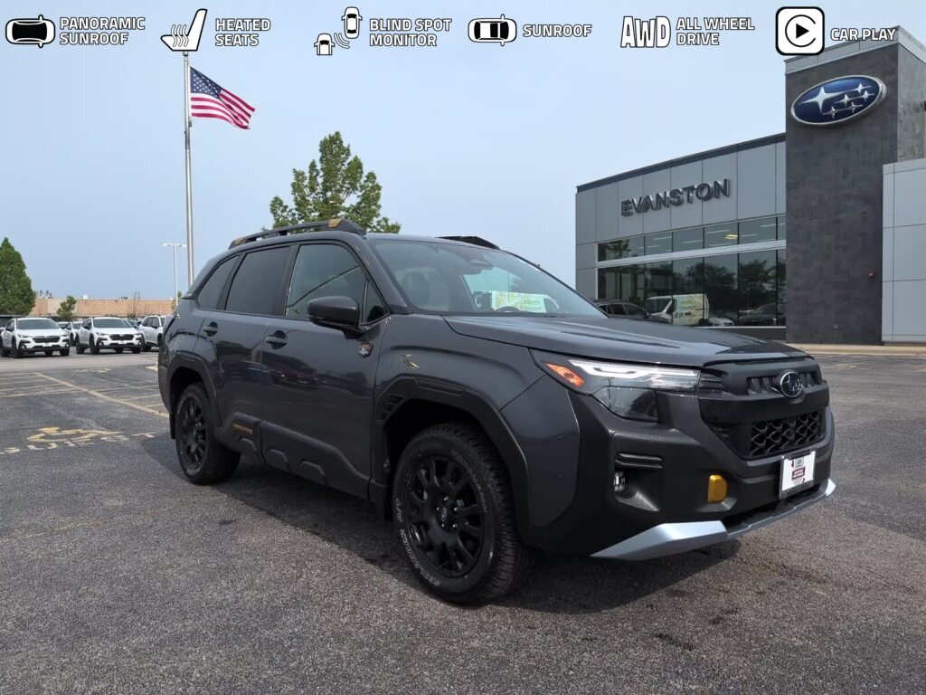 Magnetite Gray Metallic 2026 Subaru Forester SUV / Crossover All-Wheel Drive Continuously Variable Transmission
