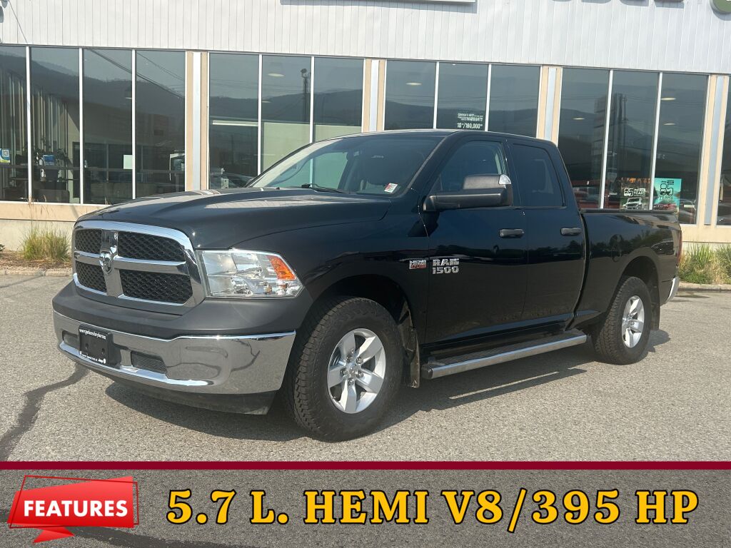 Black Clearcoat 2014 RAM 1500 Pickup Truck 6-Speed Automatic