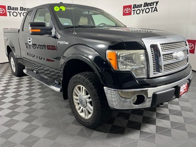 Black 2009 Ford F-150 Pickup Truck Four-Wheel Drive 6-Speed Automatic